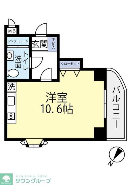 インフィニティ南青山の物件間取画像