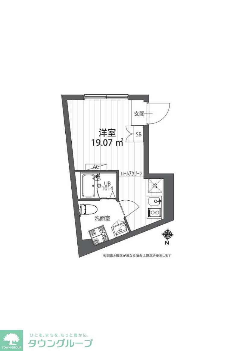 パークサイド戸越公園の物件間取画像