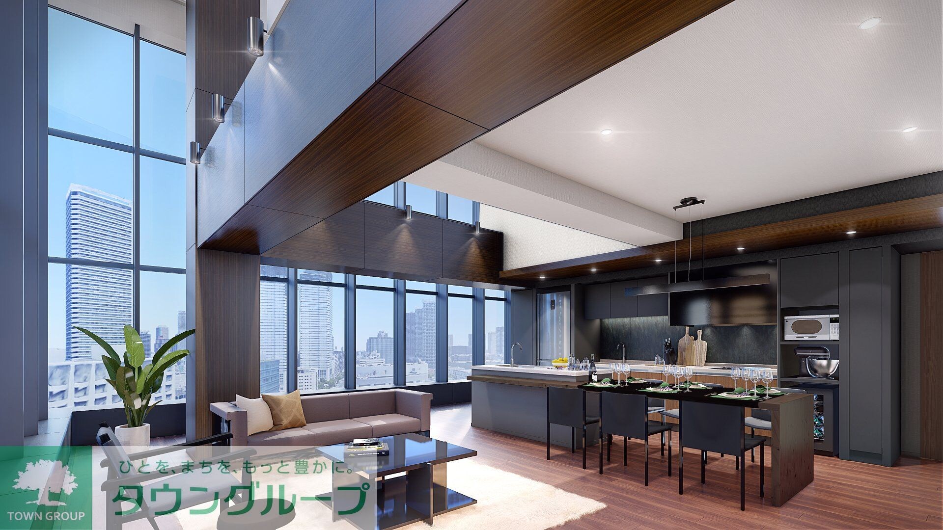 HARUMI　FLAG　PORT　VILLAGE　B棟の物件内観写真