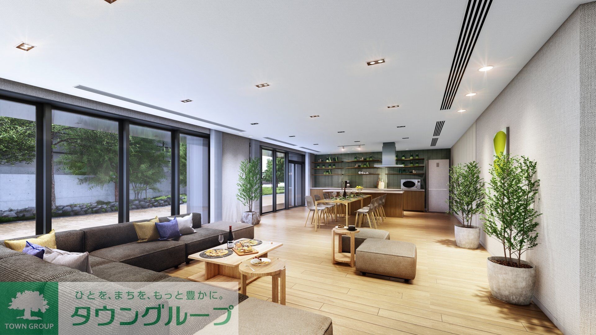 HARUMI　FLAG　PORT　VILLAGE　B棟の物件内観写真