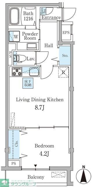 Ｂｌｏｍｍｏｒ西麻布の物件間取画像