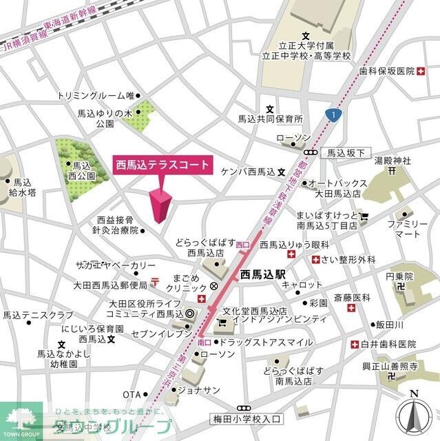 西馬込テラスコートの物件内観写真