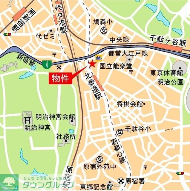 パークコート神宮北参道　ザ　タワーの物件内観写真