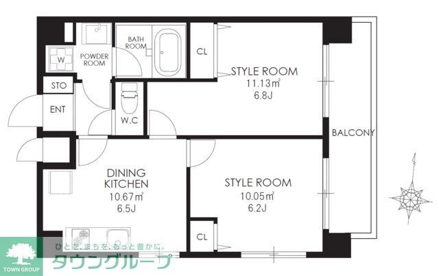 CALLAS　STYLE　TAMAGAWA～カレススタイル～の物件間取画像