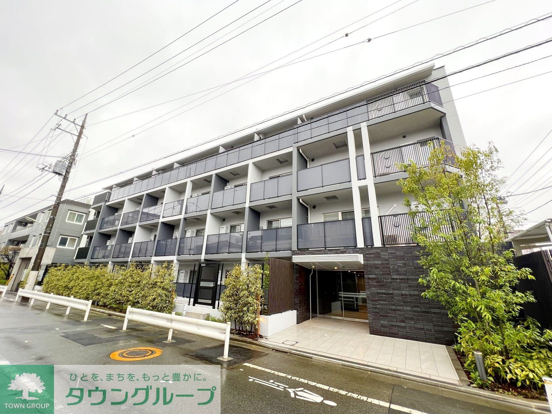 クレストコート池上六丁目の物件外観写真