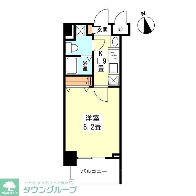 ガーラプレイス新宿御苑の物件間取画像