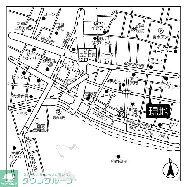 ガーラプレイス新宿御苑の物件内観写真