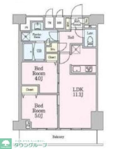 リビオメゾン南砂町の物件間取画像