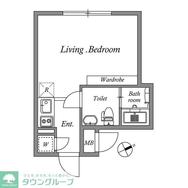 ALERO後楽園の物件間取画像