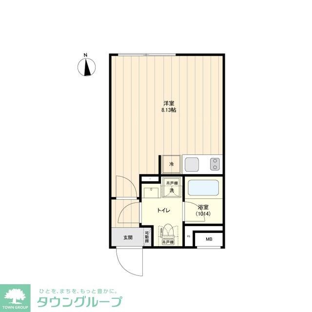 レクス武蔵小山の物件間取画像