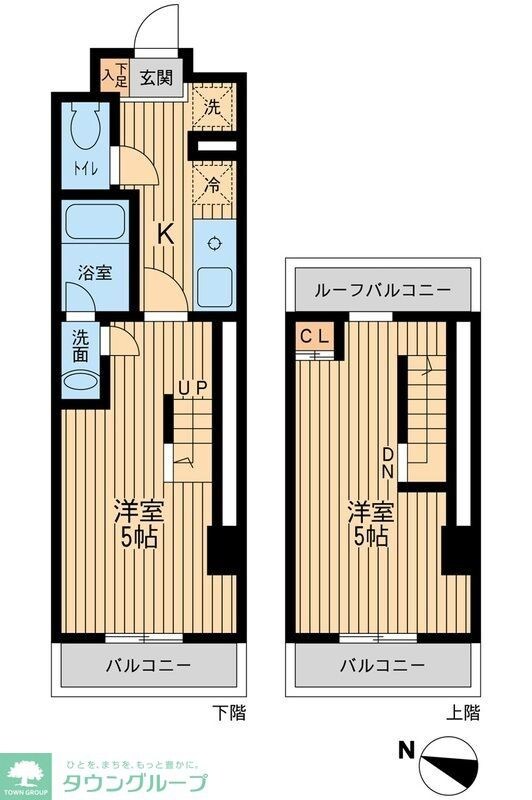 ユニフォート目黒中町の物件間取画像