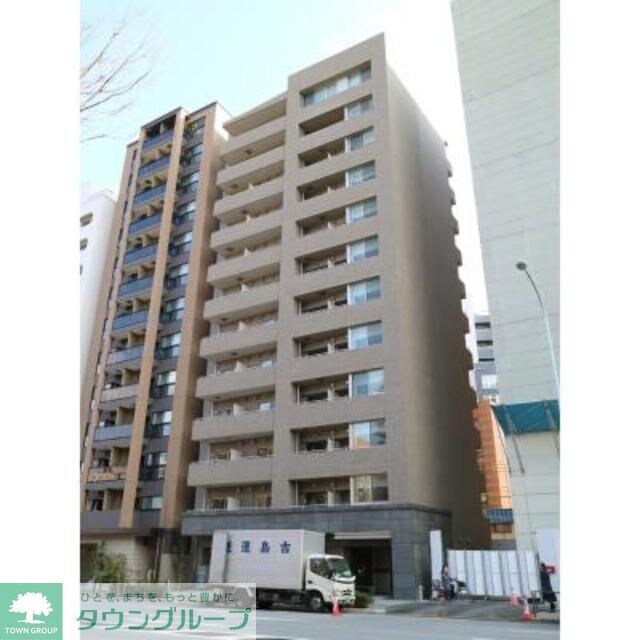 リンデンコート市ヶ谷の物件外観写真