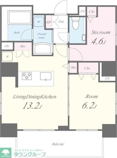PARK RESIDENCE HARAJUKUの物件間取画像