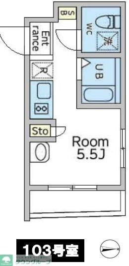 Ferie白金の物件間取画像