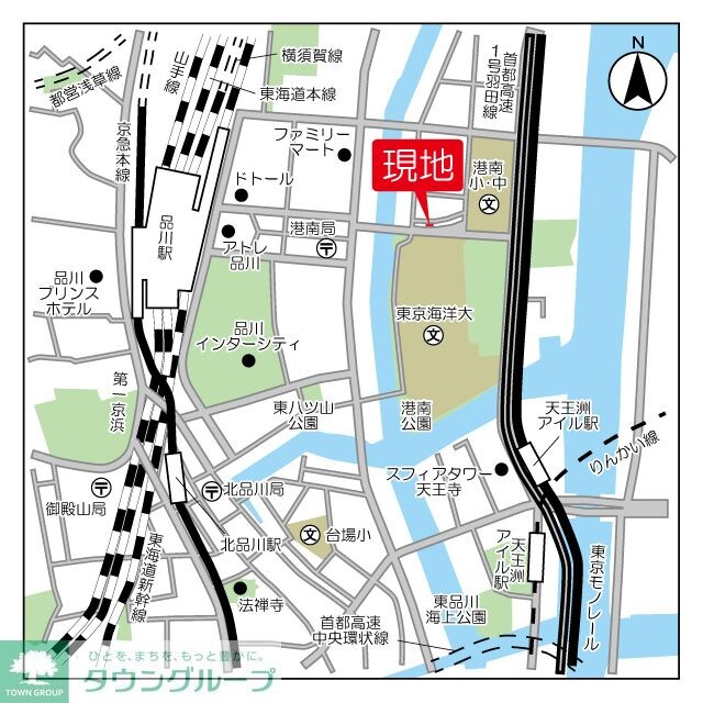 品川港南テラスの物件内観写真