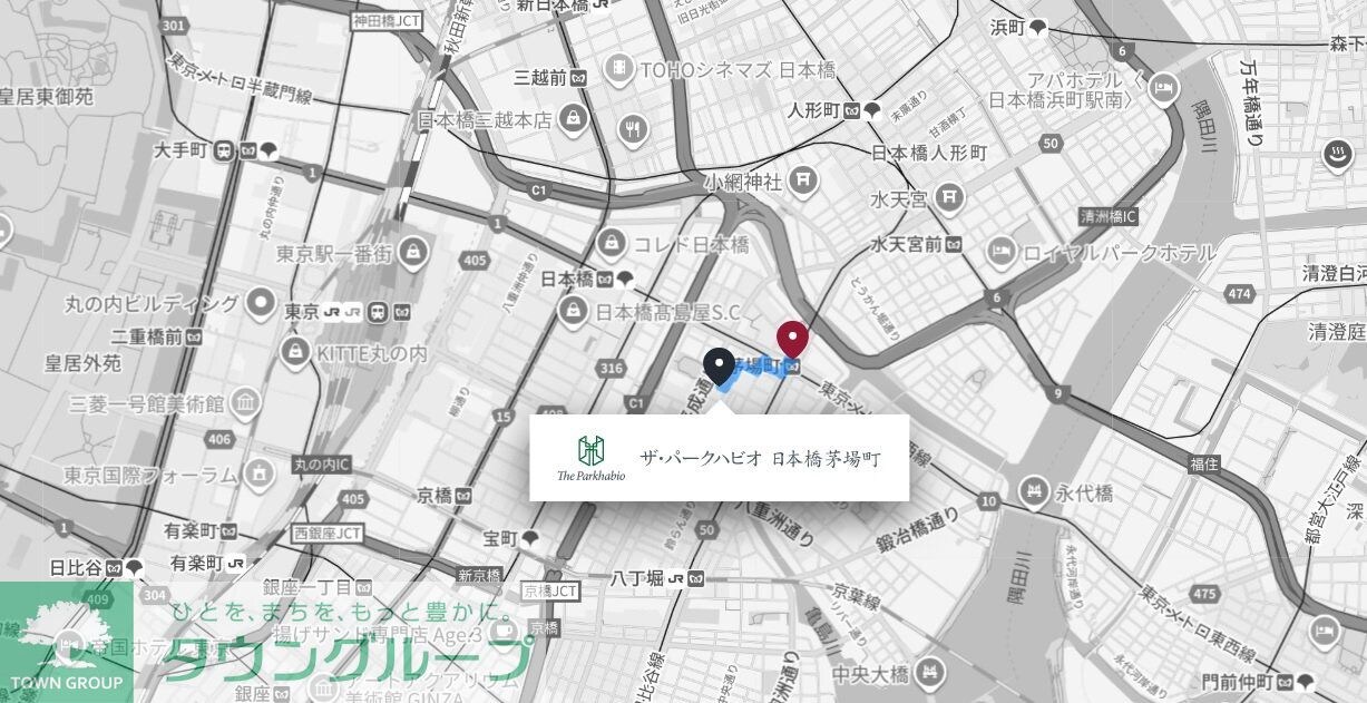 ザ・パークハビオ日本橋茅場町の物件内観写真