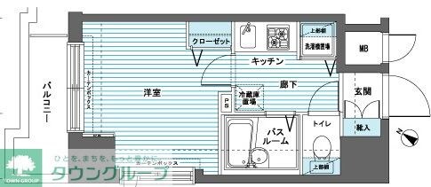 フェニックス日本橋蛎殻町弐番館の物件間取画像
