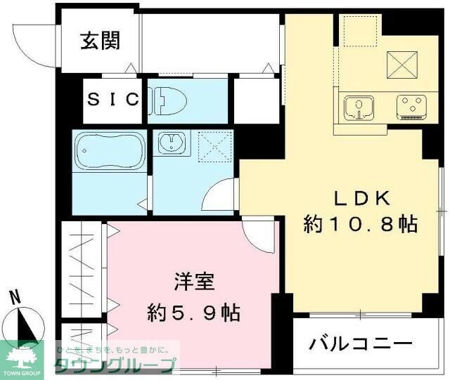 ホワイト・ルミエの物件間取画像