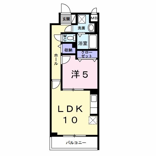 仮称；北栄３丁目マンションの物件間取画像