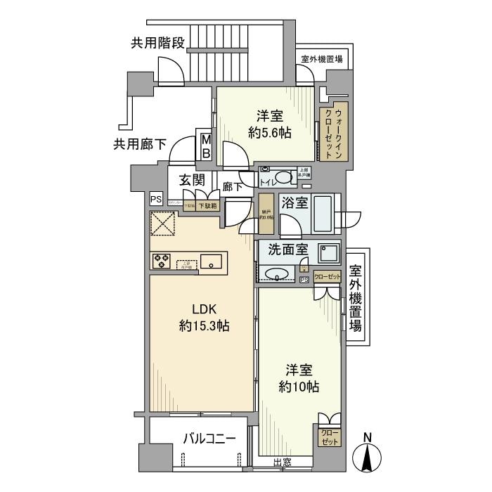 プラウド葛西の物件間取画像