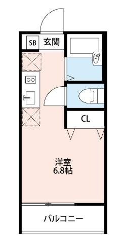 シュテルン新小岩の物件間取画像