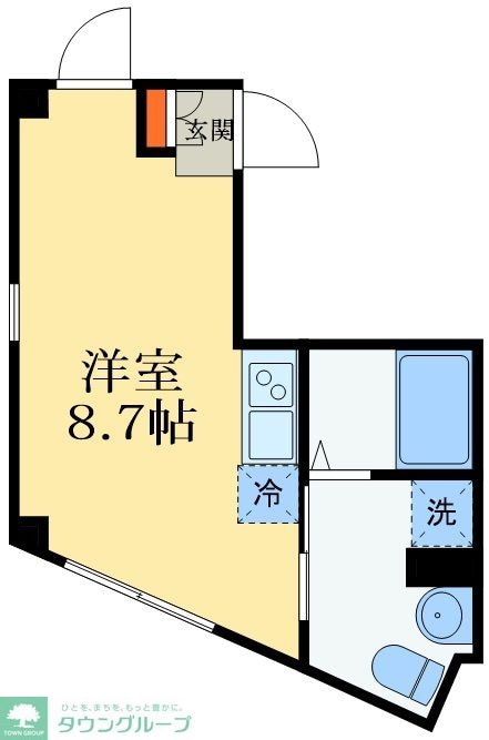 プリーツ千住Northの物件間取画像