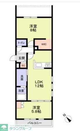 （仮称）東京都江戸川区東小松川計画Ａ棟の物件間取画像