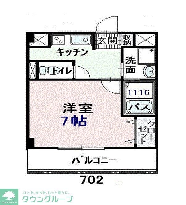 物件間取画像