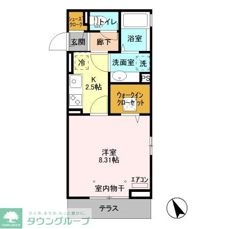 舞浜リバーサイドハウスの物件間取画像