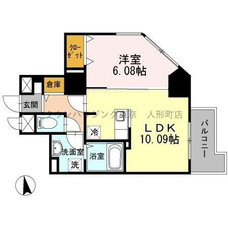 ＡＲＥＡ３８５の物件間取画像