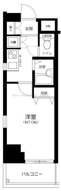 アイル秋葉原・ＥＡＳＴの物件間取画像