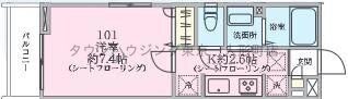 ケンフラッツの物件間取画像