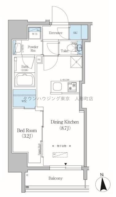 アーバネックス上野元浅草の物件間取画像