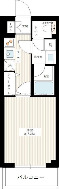 ARCOBALENO OSHIAGE EASTの物件間取画像