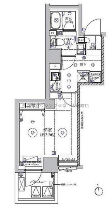 RELUXIA　CITY森下の物件間取画像