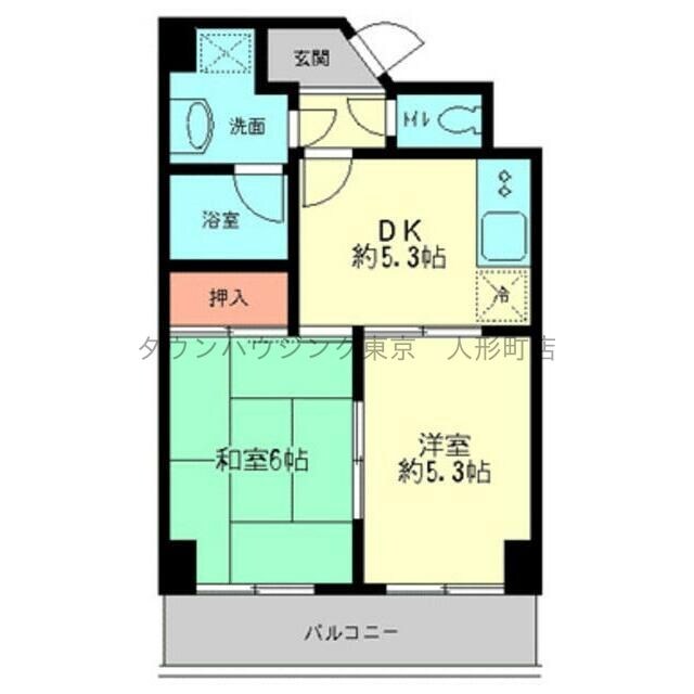 エコーピアの物件間取画像