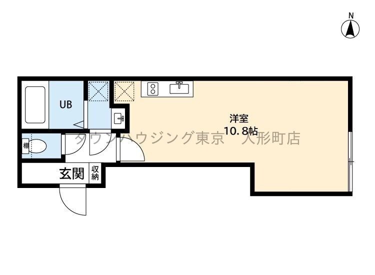 バルブリックスミダの物件間取画像