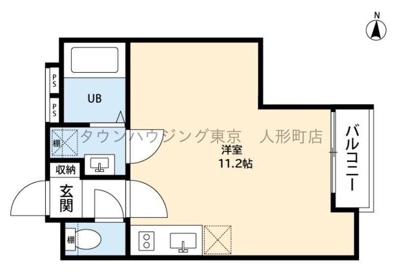 バルブリックスミダの物件間取画像