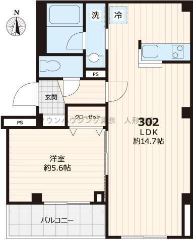 仮称ビューノ錦糸町の物件間取画像