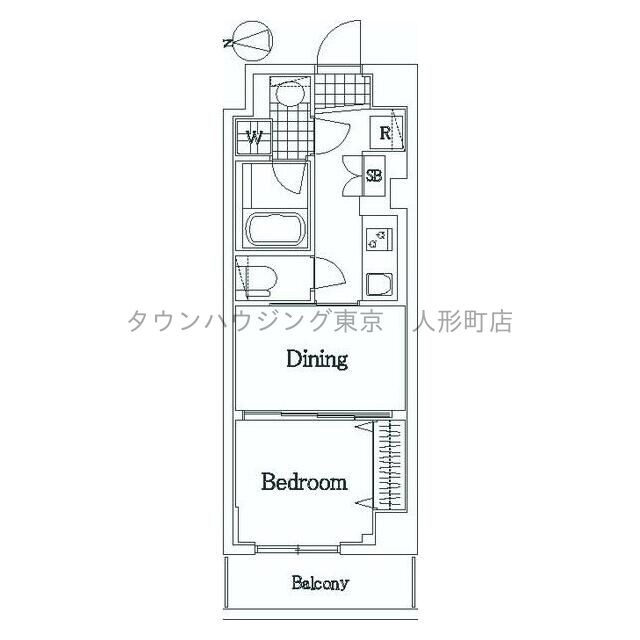 日神デュオステージ東向島の物件間取画像