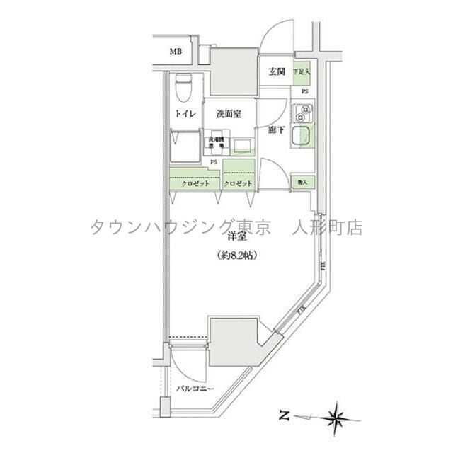 STANDZ大島の物件間取画像