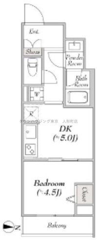 ルミークアン東陽町の物件間取画像