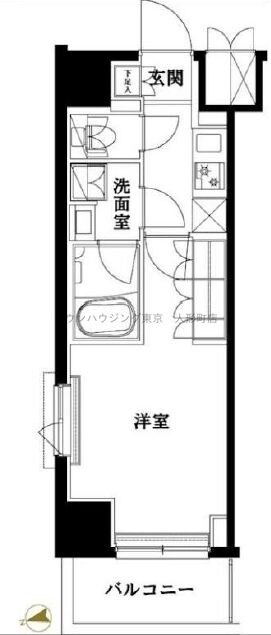 ルーブル南砂町の物件間取画像