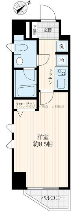 Ｌｏｇ門前仲町の物件間取画像