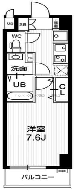 N-Stage亀戸IIの物件間取画像