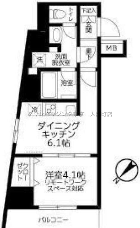 アイル押上ノルドの物件間取画像