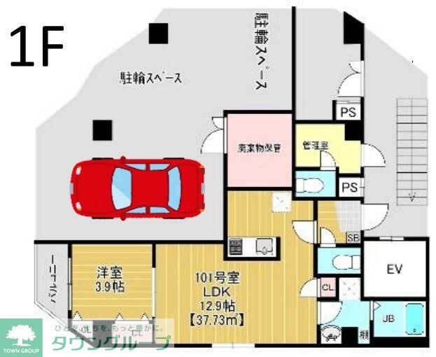 Ｐａｒｃ奥浅草の物件間取画像