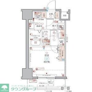 クレヴィスタ元浅草の物件間取画像