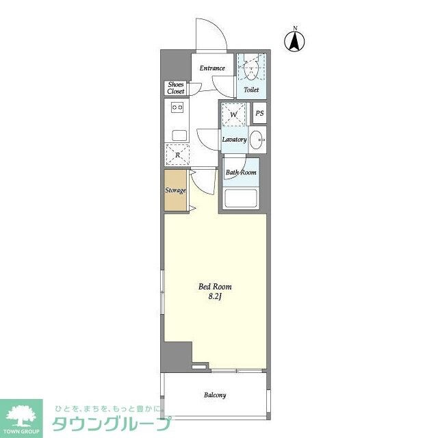 プライマルタワー錦糸町の物件間取画像