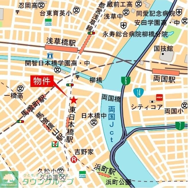 オープンブルーム東日本橋の物件内観写真